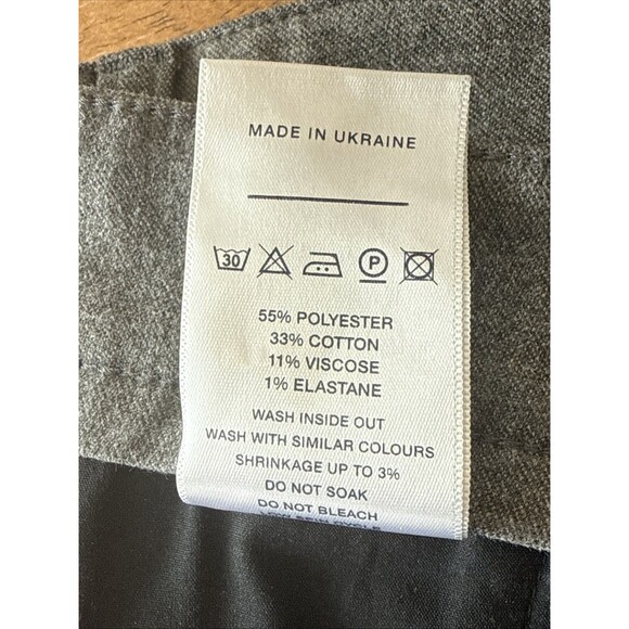 NN07 No Nationality Marco Pants Tailored Chino‎ 34 / 32 Gray Golf - Picture 10 of 12